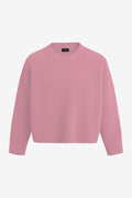 Waffle Knit Sweater (Rosewater Pink)