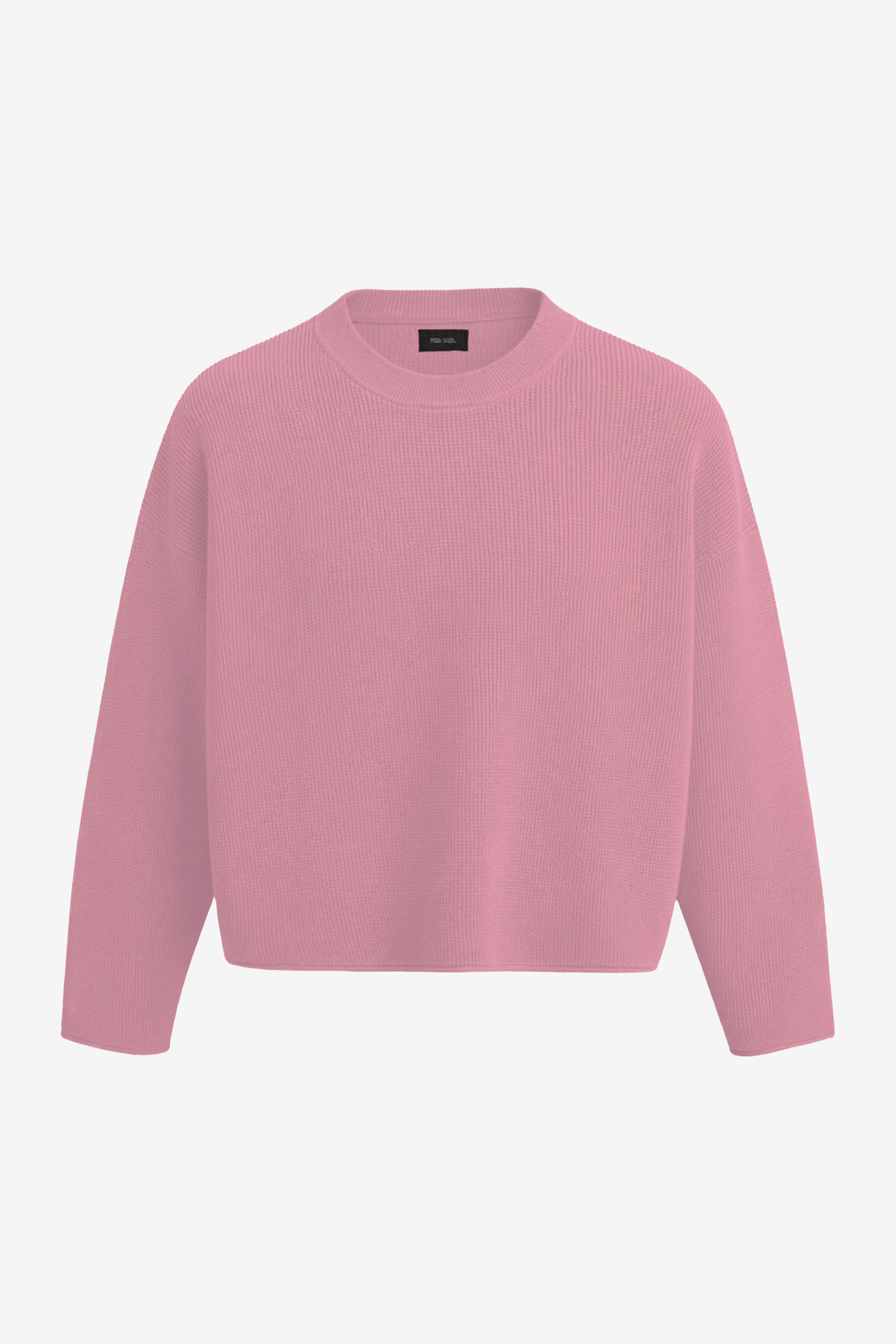 Waffle Knit Sweater (Rosewater Pink)